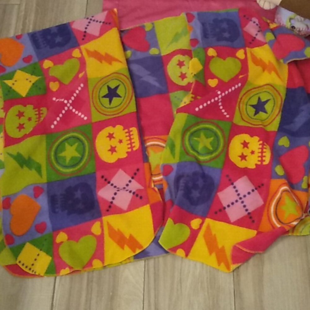 Fleece Poncho Custom made